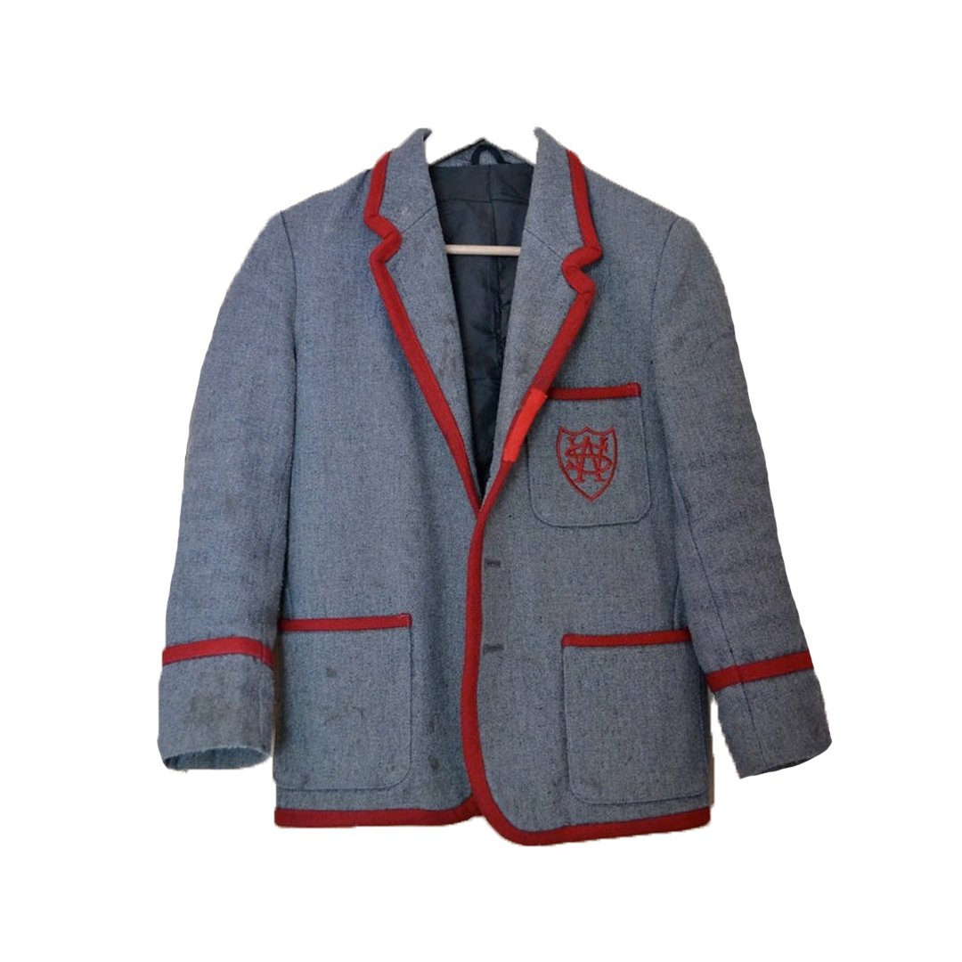 Designer School Blazer Grey